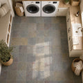 Multi Classic 12x12 Gauged Slate Tile — Laundry Room floor