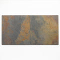 Multi Classic 24x24 Gauged Slate Tile close-up