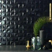 Multishapes Black 9.8x9.8 Porcelain Mosaic