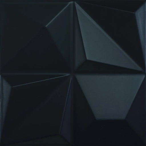 Multishapes Black 9.8x9.8 Porcelain Mosaic