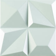 Multishapes White 9.8x9.8 Matte Ceramic Mosaic
