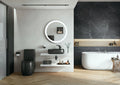 Mystery Black 35x35 Glazed Porcelain Tile