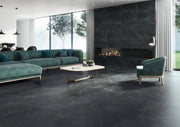 Mystery Black 35x35 Glazed Porcelain Tile