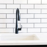 Traditions Ice White 10x4.25 Bright Gloss Ceramic Tile