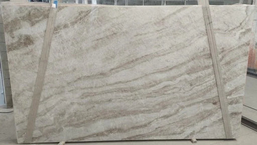 Naica/ Perla Bianco 133x80 Polished Quartzite Slab