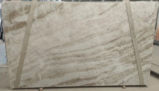 Naica/ Perla Bianco 133x80 Polished Quartzite Slab