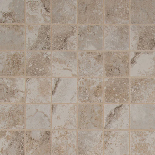 Napa Beige 2x2 Matte Ceramic Mosaic Tile