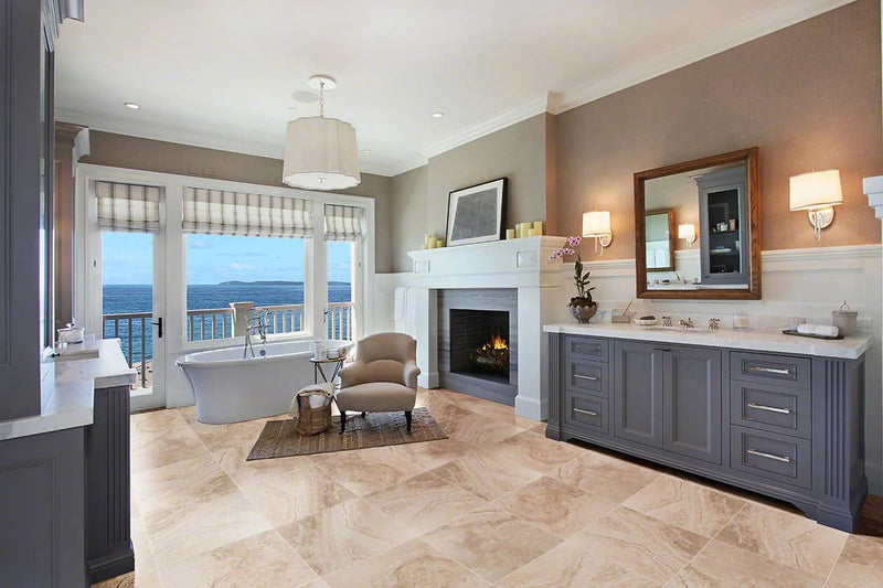 Napa Beige 3x24 Bullnose Matte Ceramic Trim