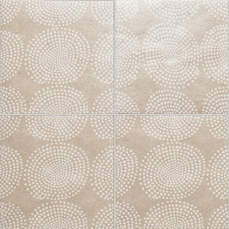 Native Deco Gomo Sand 6x6 Porcelain Tile