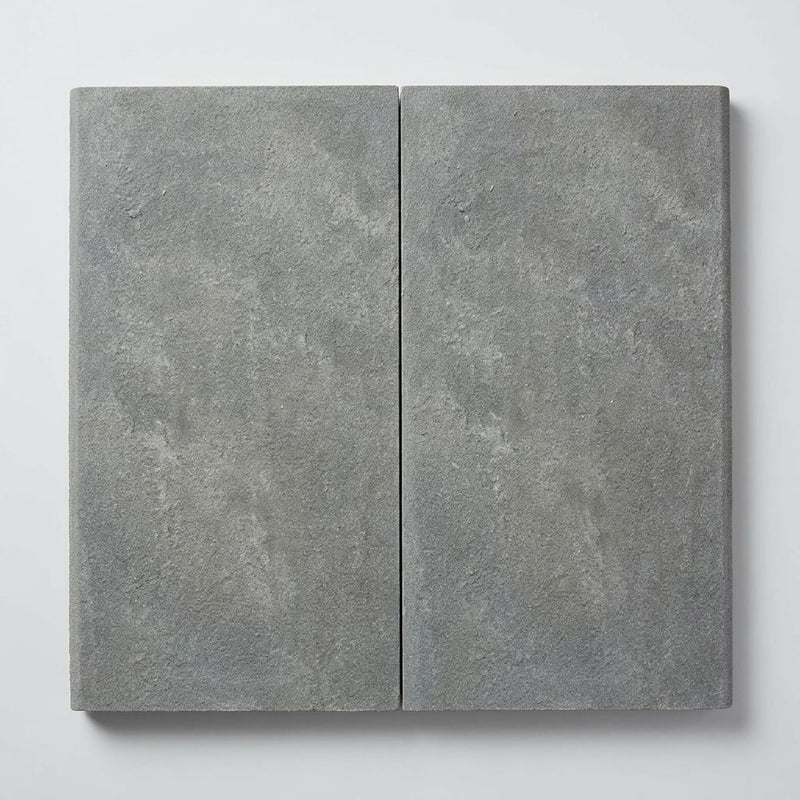 Natural Aqua Dolce Sandstone Flamed 12 x 24 x 1.25 Bullnose Coping 12x24 close-up