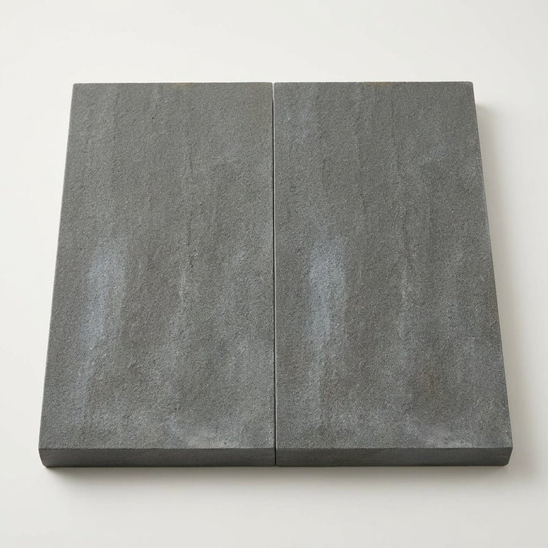 Natural Aqua Dolce Sandstone Flamed 12 x 24 x 2 Modern Coping 12x24 close-up