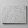 Natural Carrara Equinox Marble Leather (Sandblasted & Brushed) 16 x 24 x 2 Modern Coping 16x24 close-up