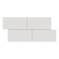 Natural Grey 3x6 Gloss Ceramic Tile