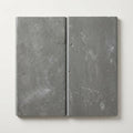 Natural Indian Bluestone Limestone Tumbled & Brushed 12 x 24 x 1.25 Bullnose Coping 12x24 close-up