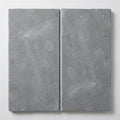 Natural Indian Bluestone Limestone Tumbled & Brushed 12 x 24 x 2 Bullnose Coping 12x24 close-up