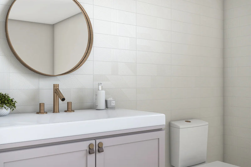 Natural Opera White 4x16 Ceramic Wall Tile