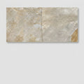 Natural Quartzite Multicolor Porcelain Rough & Straight Edge 24 x 24 x 3/4 Paver 24x24 close-up