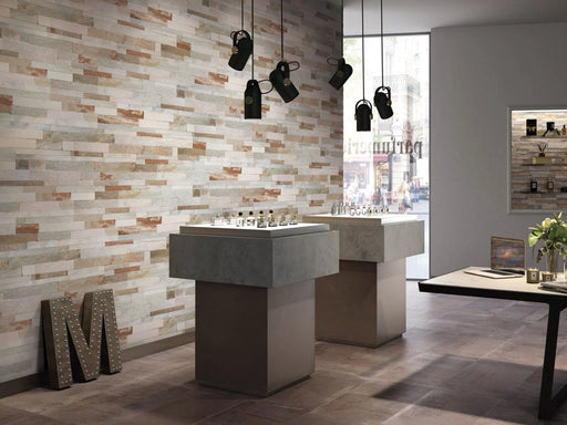 Natural Splitface Stackstone Panels Desert Honey 6x24 Natural Quartzite Ledger Stone