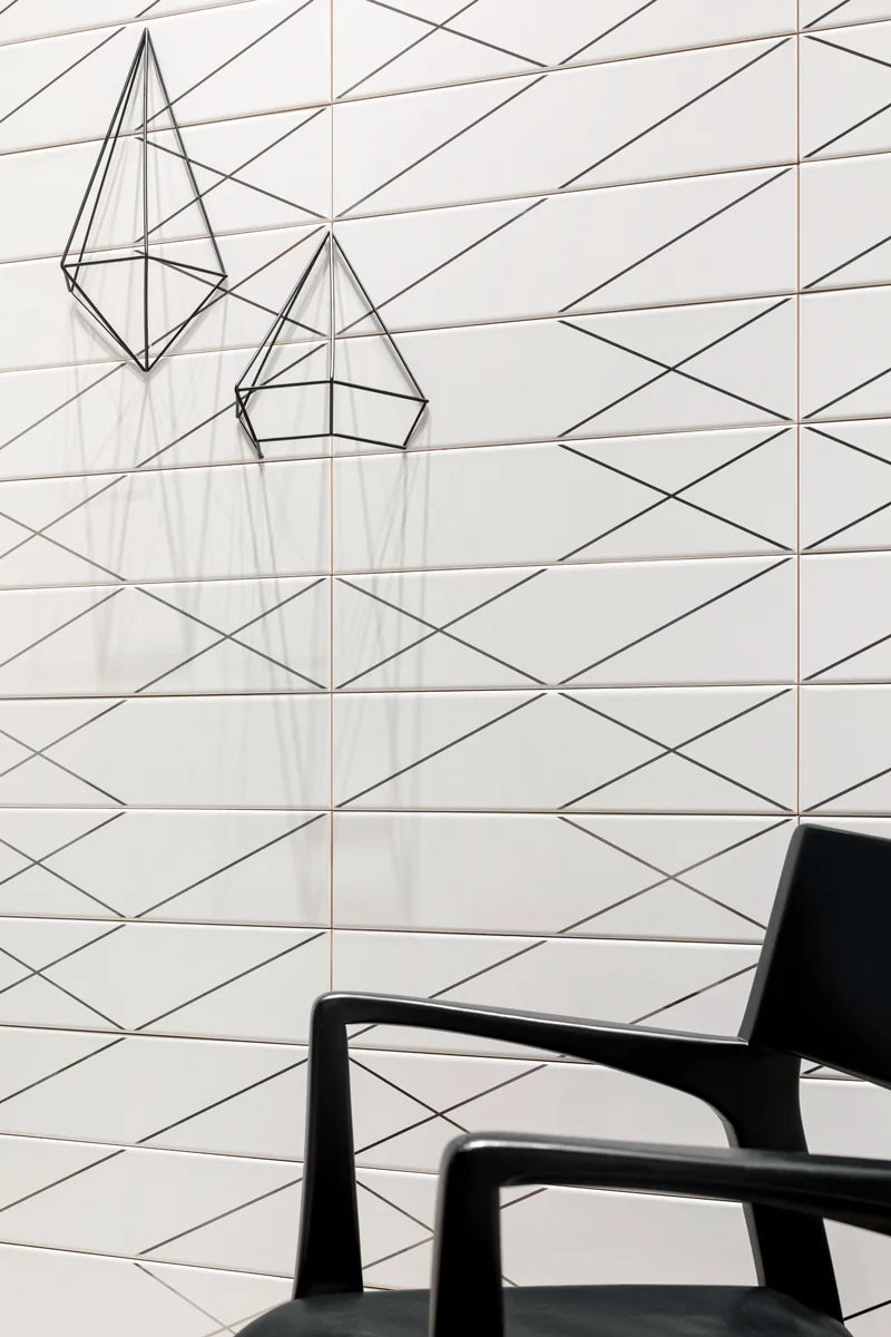 Natural Tribal Grey 4x16 Ceramic Wall Tile