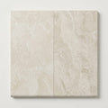 Natural Verona Marble Leather (Sandblasted & Brushed) 12 x 24 x 1.25 Bullnose Coping 12x24 close-up