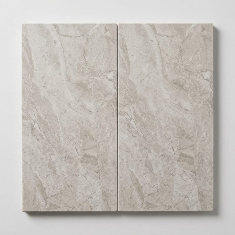 Natural Verona Marble Leather (Sandblasted & Brushed) 12 x 24 x 1.25 Paver 12x24 close-up