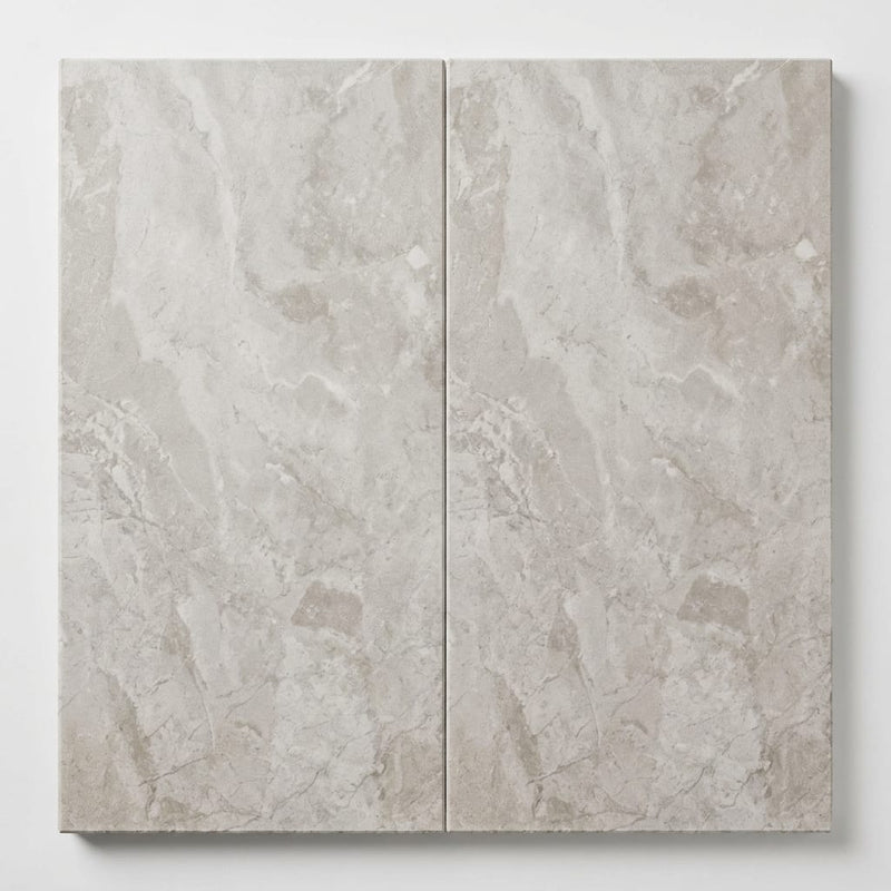Natural Verona Marble Leather (Sandblasted & Brushed) 12 x 24 x 2 Double Modern Coping 12x24 close-up