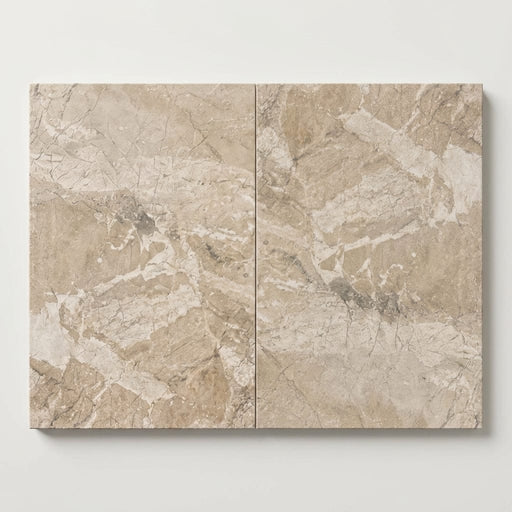 Natural Verona Marble Leather (Sandblasted & Brushed) 16 x 24 x 1.25 Paver 16x24 close-up