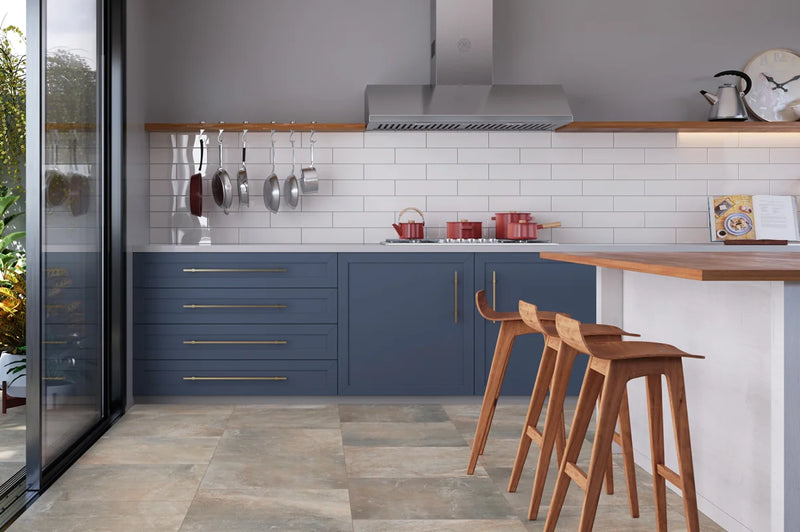 Natural White 04x16 Matte Ceramic Wall Tile