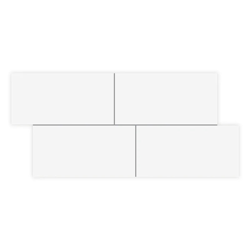 Natural White 3x6 Matte Ceramic Wall BN Tile