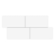 Natural White 3x6 Matte Ceramic Wall Tile