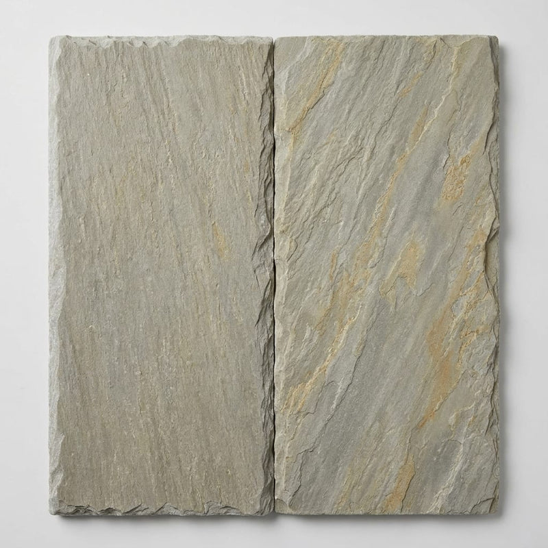 Nepal Golden Sand Quartzite Natural 10 x 24 x 2 Quartzite Wall Cap Cap 12x24 close-up