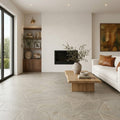Nepal Golden Sand Quartzite Natural 10 x 24 x 2 Quartzite Wall Cap Cap 12x24 tile — Living Room floor