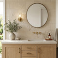 Nepal Golden Sand Quartzite Natural 12 x 24 x 2 Quartzite Wall Cap Cap 12x24 tile — Bathroom vanity wall