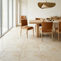 Nepal Golden Sand Quartzite Natural 21 x 21 x 2 Quartzite Column Cap Cap 20x20 tile — Dining Room floor