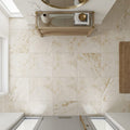 Nepal Golden Sand Quartzite Natural 21 x 21 x 2 Quartzite Column Cap Cap 20x20 tile — Foyer floor