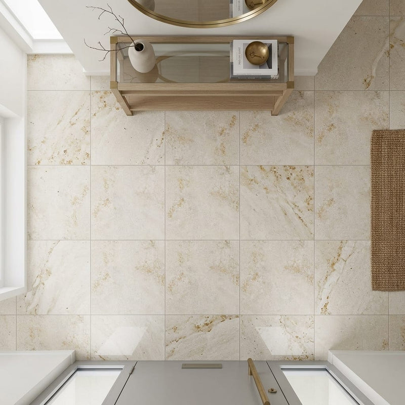 Nepal Golden Sand Quartzite Natural 21 x 21 x 2 Quartzite Column Cap Cap 20x20 tile — Foyer floor