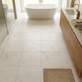 Nepal Golden Sand Quartzite Natural 24 x 24 x 2 Quartzite Column Cap Cap 24x24 tile — Primary Bath floor