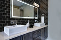 Nero Marquina 3x6 Glass Tile