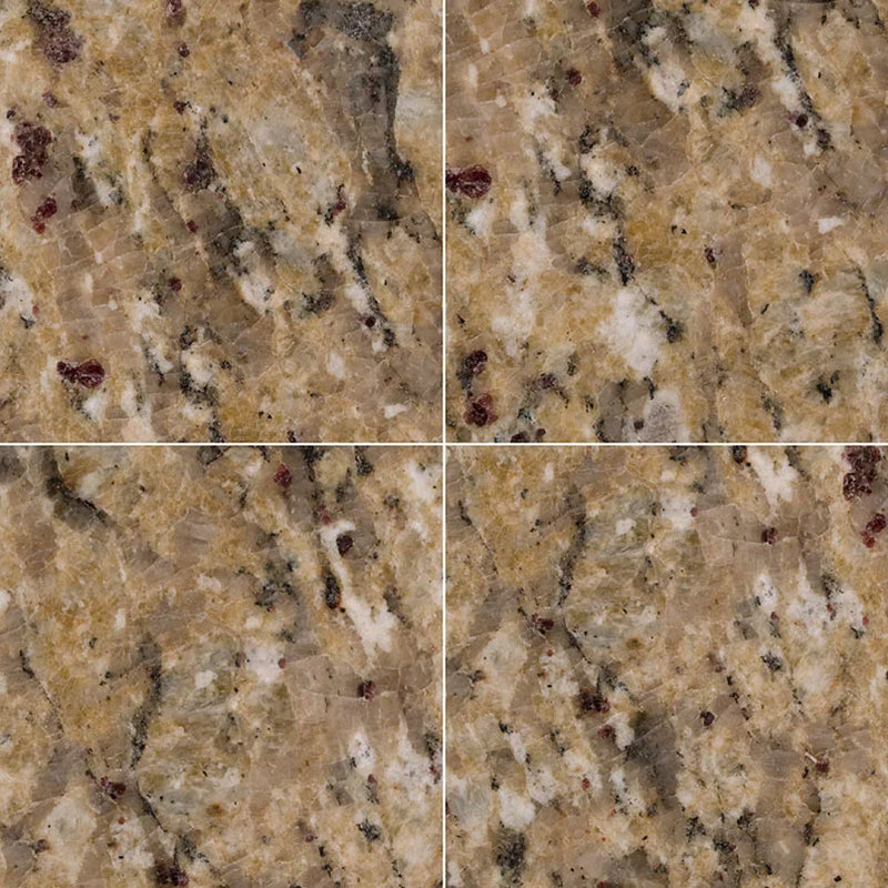 New Venetian Gold 12x12 Polished Granite Tile