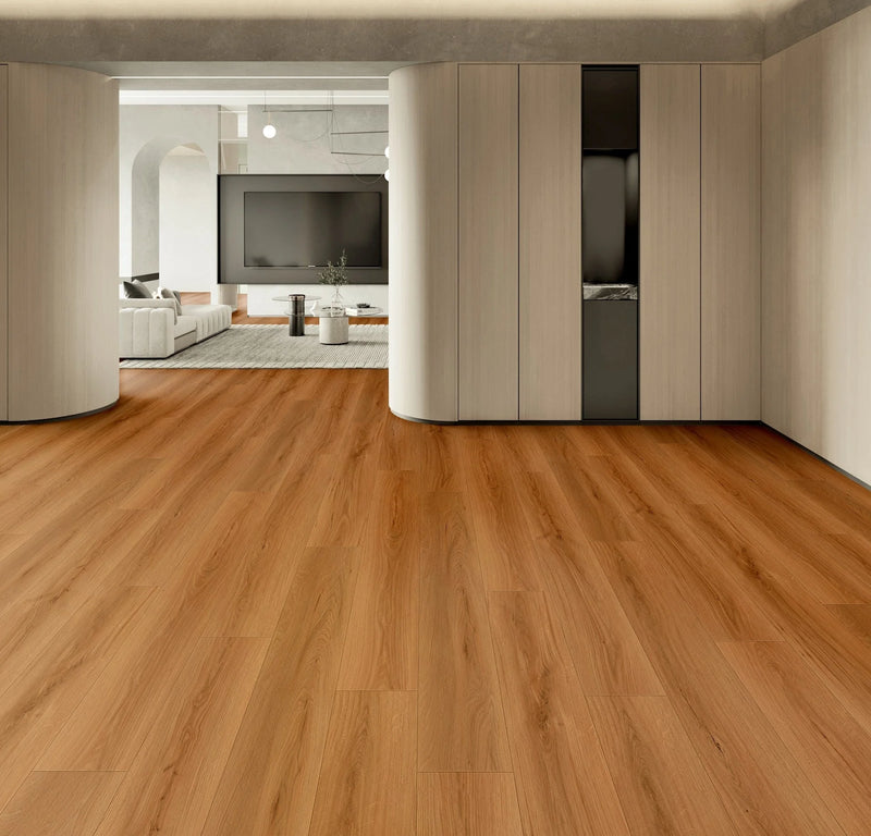 Rhodes AC5 Luxe Mahogany 9-1/4x60 EIR Bevel Matte Waterproof Laminate Flooring