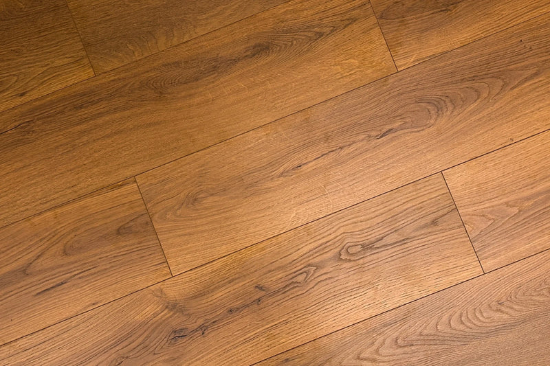 Rhodes AC5 Luxe Mahogany 9-1/4x60 EIR Bevel Matte Waterproof Laminate Flooring