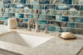 Night Sky 2x6 Misc. Glass Subway Tile