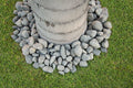 Nile Gray Pebbles 3-6 CM 40 LBS Pebble Bag Natural Limestone Paver