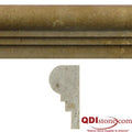 Noce 0.75x12x1 Unfilled & Honed Travertine Pencil Trim