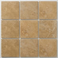 Noce 12x12 Filled Honed Travertine Tile close-up