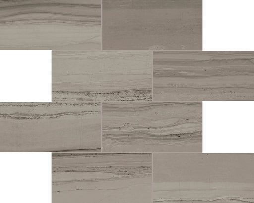 Travel Desert Rope 3x6 Matte Porcelain Mosaic Tile