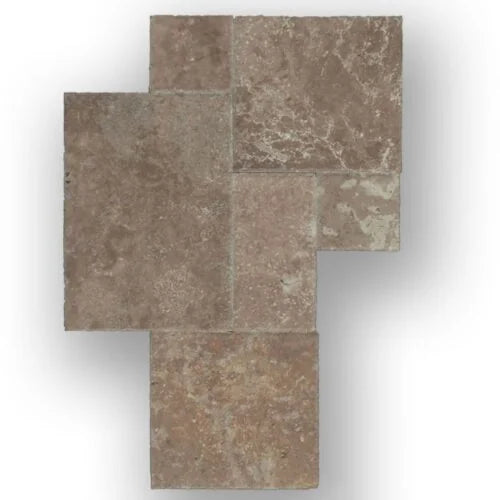 Noce 6x12 Tumbled Travertine Tile
