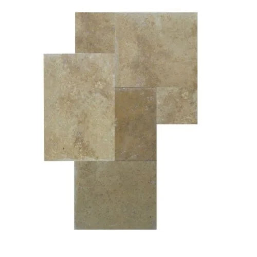 Noce 6x12 Tumbled Travertine Tile