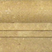 Noce 2x12x1 Unfilled & Honed Travertine Single Ogee Trim