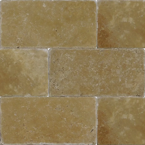 Noce 3x6 Tumbled Travertine Tile